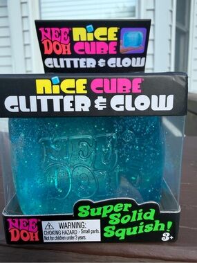 Nice Cube Glitter & Glow - Blue